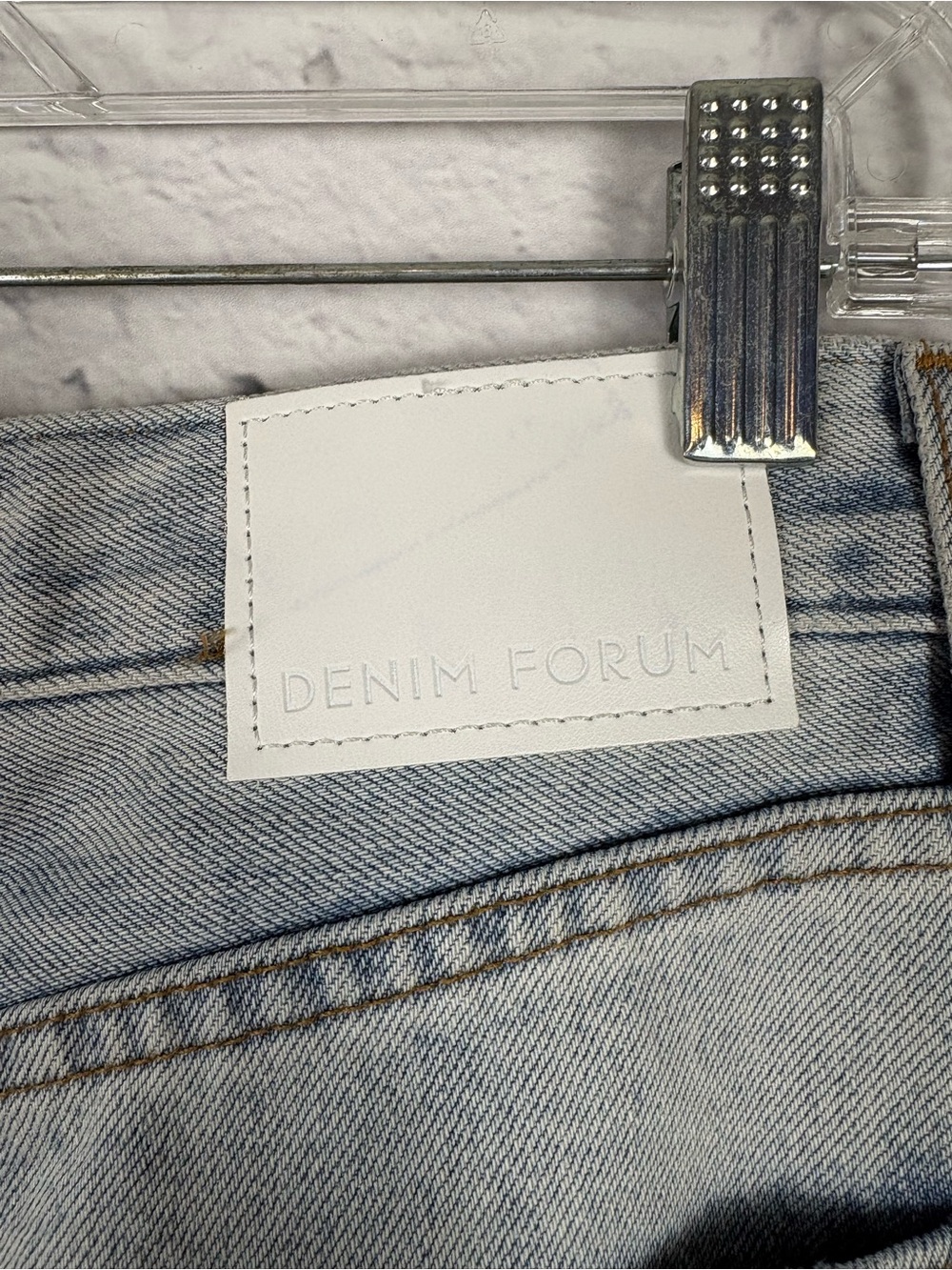Aritzia Denim Forum 90s Halle Skirt size 26 - Picture 4 of 7